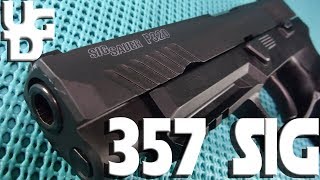 Sig Sauer P320 Full Sized and Compact Range Review in the 357 Sig [upl. by Yesnek28]