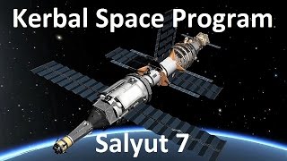 KSP  Salyut 7 and TKS Spacecraft  Download [upl. by Johppa]