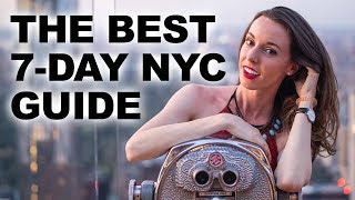 The Ultimate 7Day New York City Itinerary  A guide to planning your trip [upl. by Naihr13]