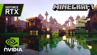 Minecraft With NVIDIA RTX  Creators Ray Tracing Showcase [upl. by Caplan]