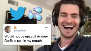 Andrew Garfield Reads Thirst Tweets [upl. by Aimak445]