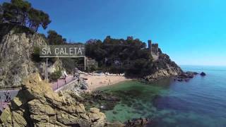 Beaches and coves in Lloret de Mar Costa Brava mylloret lloretdemar [upl. by Prader472]