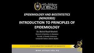 Introduction to Principles of Epidemiology [upl. by Wash]