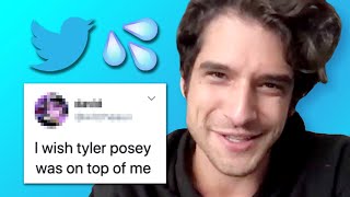 Tyler Posey Reads Thirst Tweets [upl. by Rendrag]