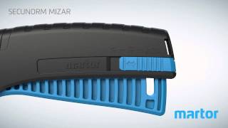 Safety knife MARTOR SECUNORM MIZAR Product Video GB [upl. by Cawley755]