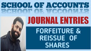 8 Practical question of Forfeiture and Reissue of SharesBcomclass 12company AccountsTS grewal [upl. by Acirdna]