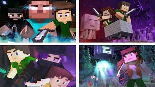 Through The Night The Complete Minecraft Music Video Series [upl. by Nabalas]