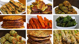 10 Easy LowCarb Veggie Snacks [upl. by Dierolf653]