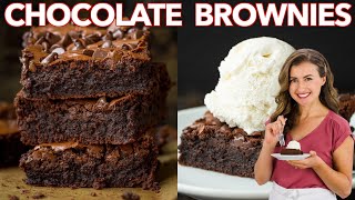 The Best Fudgy BROWNIES RECIPE I Ever Made [upl. by Llenel]