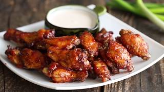 Oven BBQ Chicken Wings [upl. by Yerak]