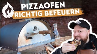 Pizzaofen NERO richtig befeuern  BBQ Madness [upl. by Boyden9]