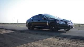 Jaguar Xf Pure Exhaust Sound Start Up Revs And Acceleration [upl. by Eceinhoj]