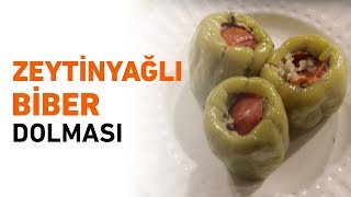 Zeytinyağlı Biber Dolması Tarifi  Biber Dolması Nasıl Pişirilir [upl. by Collis]