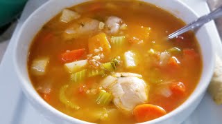 How to make CALDO DE POLLO CON ARROZ  MEXICAN STYLE CHICKEN SOUP WITH RICE ❤ [upl. by Piselli772]