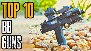 TOP 10 BEST BB GUN PISTOLS amp RIFLES ON AMAZON [upl. by Oremoh]