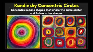 Kandinsky Concentric Circles [upl. by Ahsinal90]