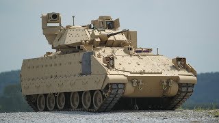 M2 Bradley Vehicles Demonstrate Combat Power [upl. by Yzdnil267]