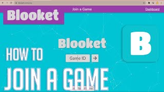 Blooket How To JOIN A Game  Step By Step Tutorial [upl. by Rikahs]