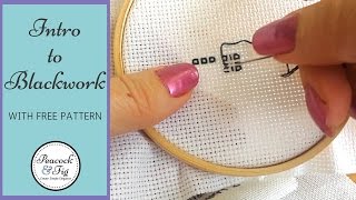 Blackwork tutorial an introduction to blackwork [upl. by Latton]