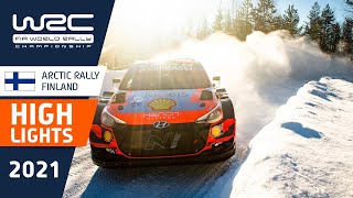 Event Highlights Clip  REVIEW  WRC Arctic Rally Finland 2021 [upl. by Conners]