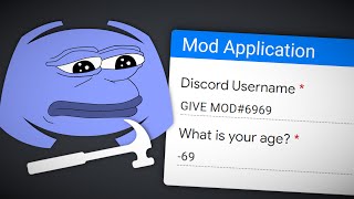 Reading YOUR Discord Mod Applications 2 [upl. by Yeblehs128]