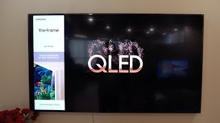 Samsung The Frame 55quot 4K QLED TV Overview [upl. by Huckaby80]