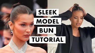 Sleek Bun Tutorial  How To [upl. by Rama127]