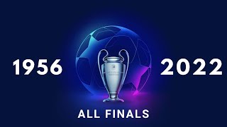 European Cup amp Champions League All Finals🏆 19562022 UPDATED [upl. by Niraa]