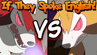 IF POKÉMON TALKED A Lycanroc Showdown Part 2 of 2 [upl. by Tirb]