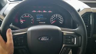 Instrument Cluster and Buttons on the 2020 Ford F150 XLT  Features of the 2020 Ford F150 XLT [upl. by Bilbe714]