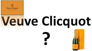 How to say Veuve Clicquot CORRECTLY French Champagne Pronunciation [upl. by Bennie101]