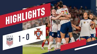 USWNT vs Portugal Highlights  June 10 2021 [upl. by Otrebmuh]