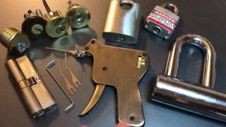 356 Banggood Lock PickSnap Gun Review [upl. by Ettennahs729]