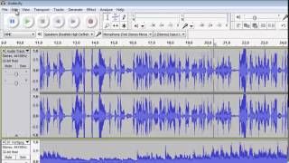 Audacity Basics OLDORIGINAL Recording Editing Mixing [upl. by Leah]