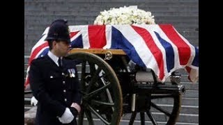 Margaret Thatchers funeral [upl. by Arnold464]