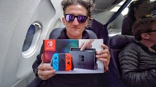 Nintendo Switch on an Airplane [upl. by Sink]