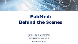 PubMed Behind the Scenes [upl. by Neztnaj]