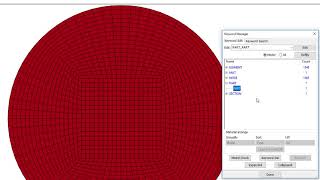 LSDYNA TUTORIAL 5 Blast Load on Circular Plate [upl. by Corly424]