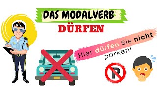 Das Modalverb DÜRFEN  Deutsch lernen  Learn German [upl. by Aicilyhp]