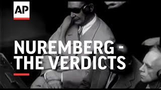 NUREMBERG  THE VERDICTS  Nuremberg Trial [upl. by Eikceb]