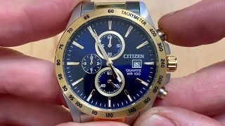 How to set the second hand on a citizen watch chronometer to 12 [upl. by Esserac]