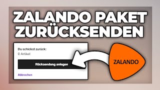 Zalando Paket zurücksenden amp Retoure anmelden  Tutorial [upl. by Miah]