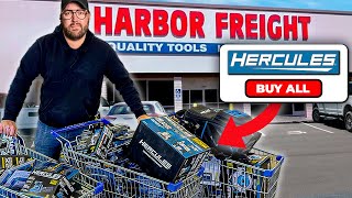 I Bought Every Hercules Tool at Harbor Freight [upl. by Hokanson849]