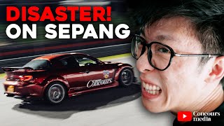 DISASTER on Sepang International Circuit [upl. by Itsirk818]