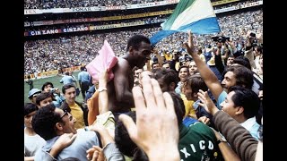 Pelé Brazil ♕ All skills goals assists in World Cup 1970 ⚽️ ITV English Commentary [upl. by Hannavas]