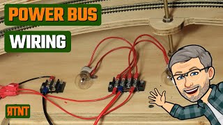 Power Bus Wiring for a Model Railroad [upl. by Nnaid741]