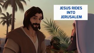 Jesus Rides into Jerusalem Superbook [upl. by Arriet]