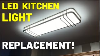 LED Ceiling Light Replacement  FULL INSTALL [upl. by Elram]