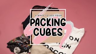 CALPAK • PACKING TIPS • quot5 WAYS TO USE YOUR PACKING CUBESquot [upl. by Klute]