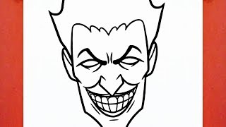 HOW TO DRAW THE JOKER [upl. by Mosa]